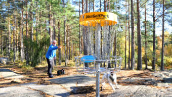 Discgolf.